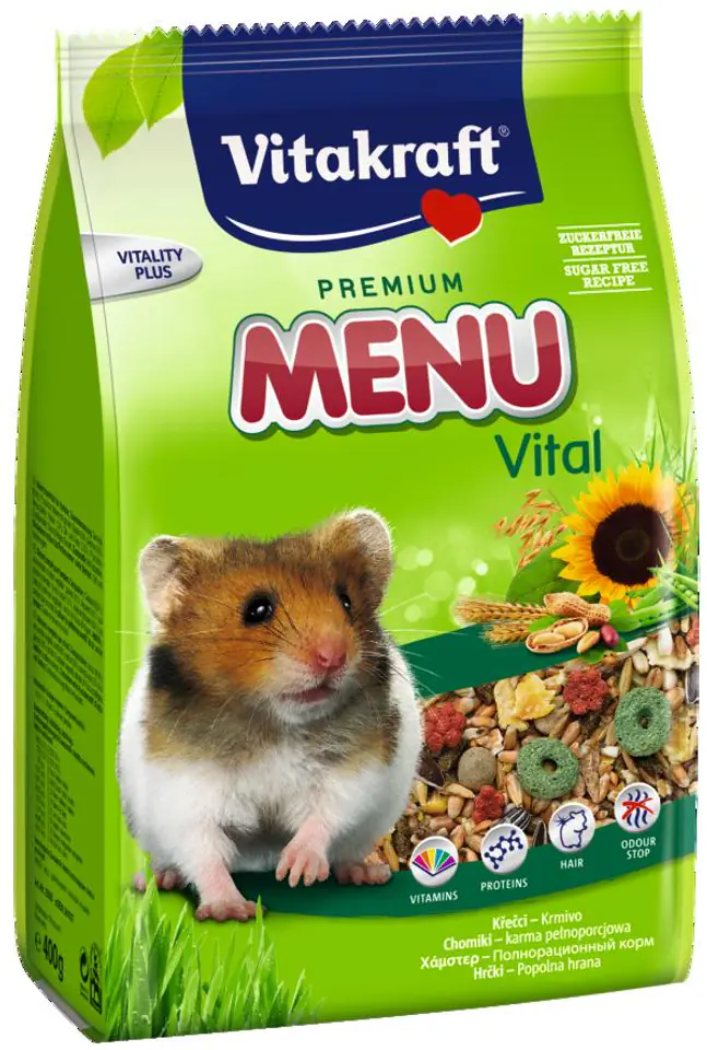 ⁨VITAKRAFT MENU VITAL 400g feed d/hamster⁩ at Wasserman.eu