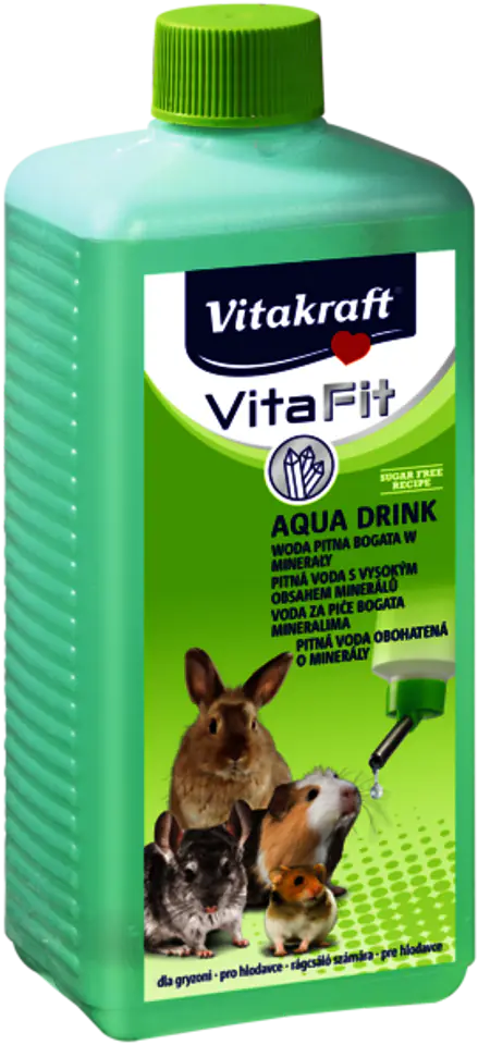 ⁨VITAKRAFT AQUA DRINK 500ml rodent drink⁩ at Wasserman.eu