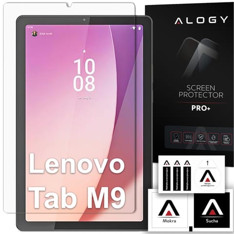 ⁨Szkło hartowane na ekran Lenovo Tab M9 9 TB310 TB-310FU TB-310XU 2023 Alogy Screen Protector Pro+ 9H⁩ w sklepie Wasserman.eu