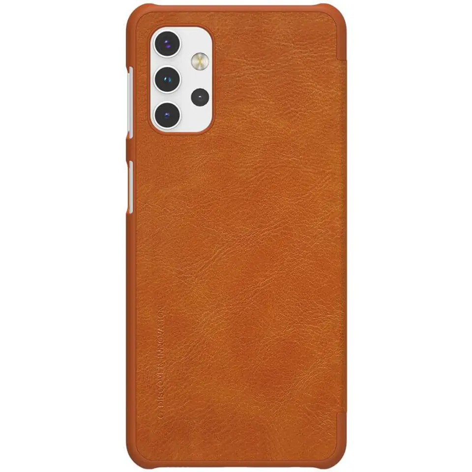 ⁨Nillkin Etui Qin Leather Case Samsung A32 5G brązowe⁩ w sklepie Wasserman.eu