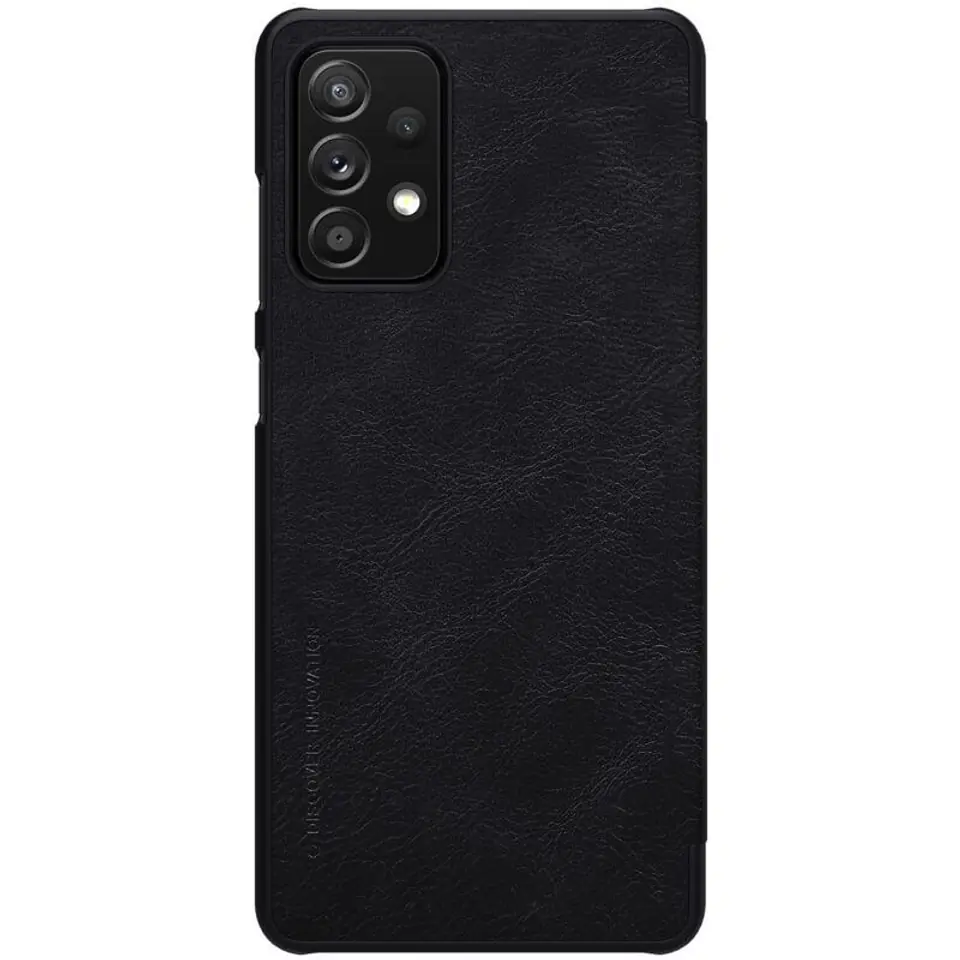 ⁨Nillkin Case Qin Leather Case Samsung A72 black⁩ at Wasserman.eu