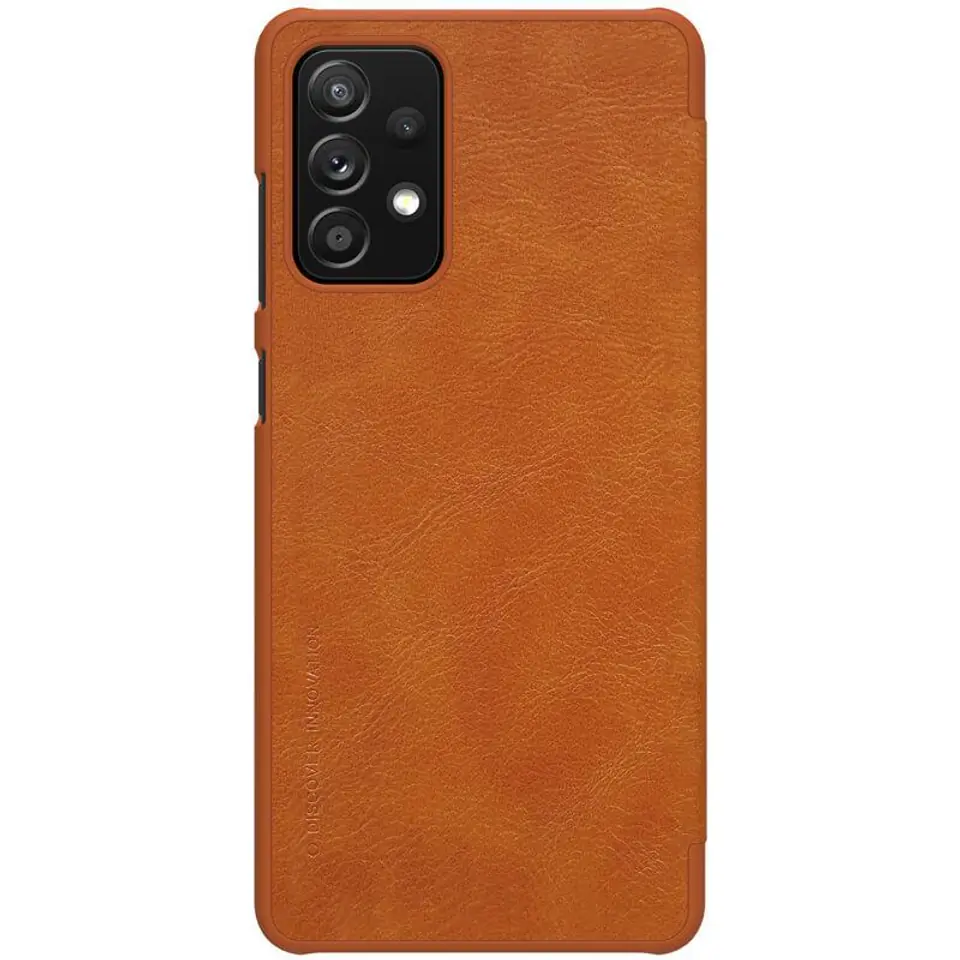 ⁨Nillkin Case Qin Leather Case Samsung A72 brown⁩ at Wasserman.eu