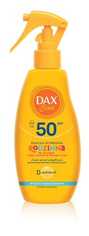 ⁨DAX Sun Emulsja ochronna Rodzinna SPF 50 200 ml⁩ w sklepie Wasserman.eu