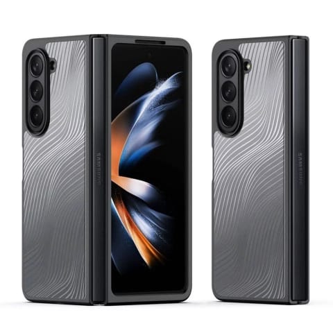 ⁨Etui Dux Ducis futerał AIMO do Samsung Galaxy Z Fold 5 5G czarny⁩ w sklepie Wasserman.eu