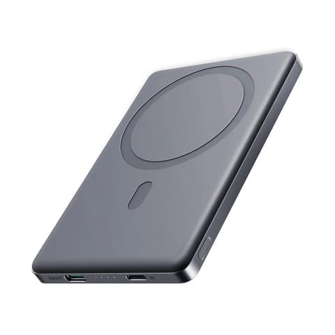 ⁨Powerbank Joyroom 5000mAh 20W z ładowaniem indukcyjnym - Szary⁩ w sklepie Wasserman.eu