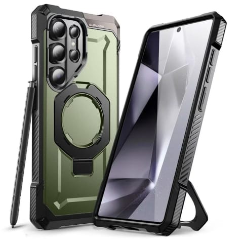 ⁨Etui do Samsung Galaxy S25 Ultra Supcase UB Grip Mag MagSafe Guldan⁩ w sklepie Wasserman.eu