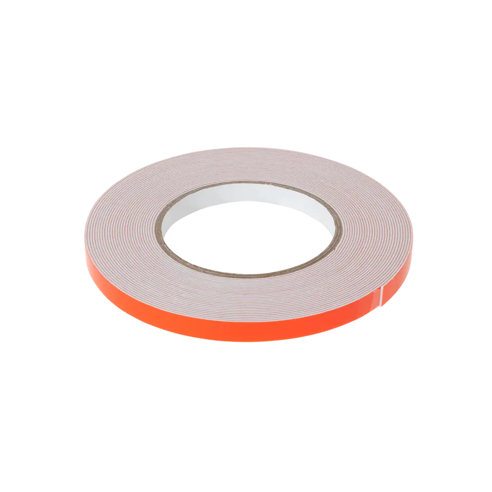 ⁨DOUBLE-sided foam tape REBEL (1 mm x 10 mm x 10 m) white⁩ at Wasserman.eu