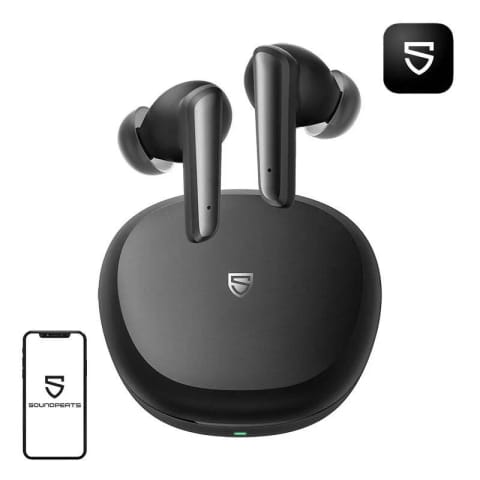 ⁨Słuchawki TWS Soundpeats Life Lite (czarny)⁩ w sklepie Wasserman.eu