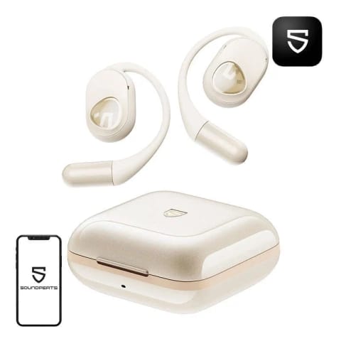 ⁨Słuchawki TWS Soundpeats GoFree2+ (biały)⁩ w sklepie Wasserman.eu