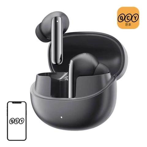 ⁨Słuchawki TWS QCY MeloBuds Pro HT08, ANC  (czarne)⁩ w sklepie Wasserman.eu