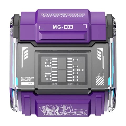 ⁨Słuchawki TWS Transformers MG-C03 Bluetooth 5.3, 13mm, 5h, Fioletowe⁩ w sklepie Wasserman.eu