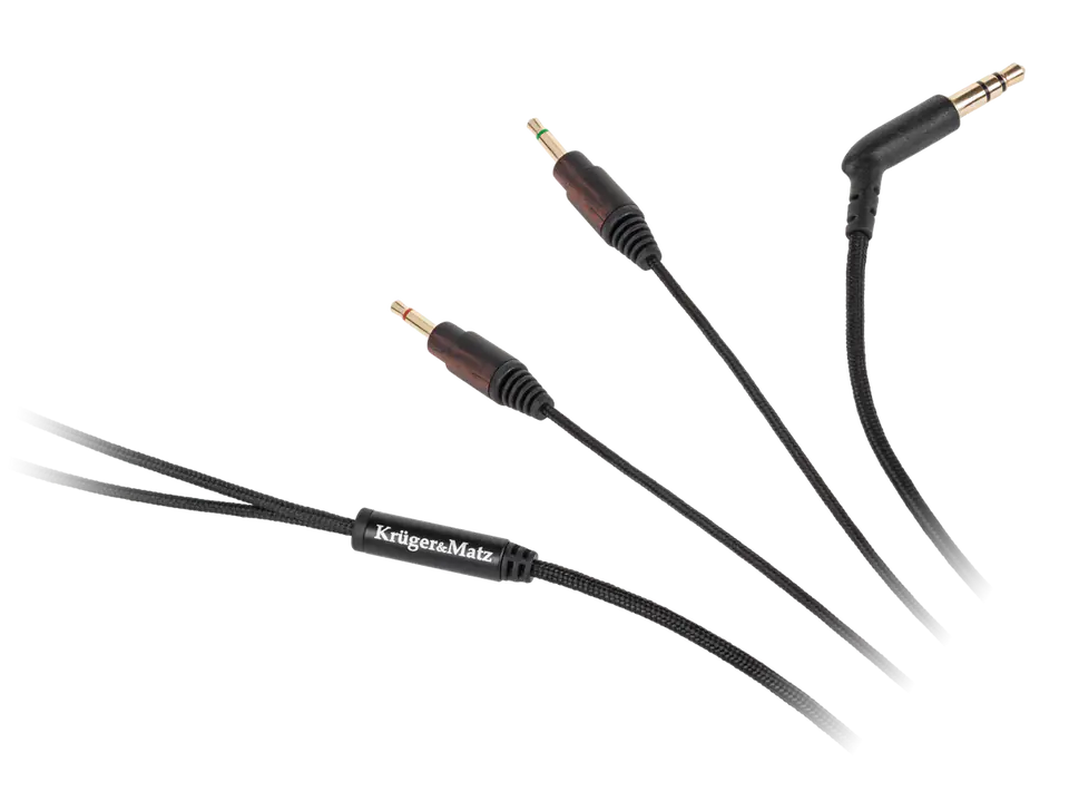 Kabel nylonowy do słuchawek Kruger&Matz w sklepie Wasserman.eu