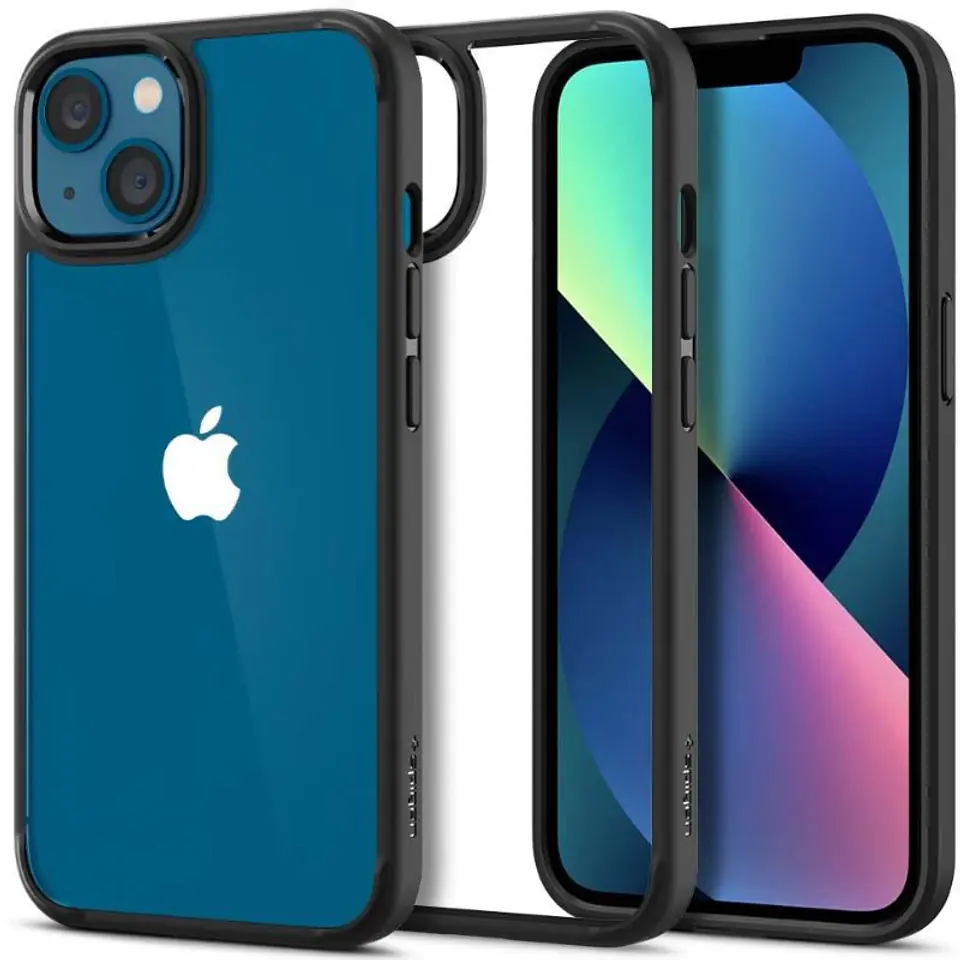 ⁨Spigen Ultra Hybrid iPhone 13 Mini 5.4" black/matte black ACS03318⁩ at Wasserman.eu