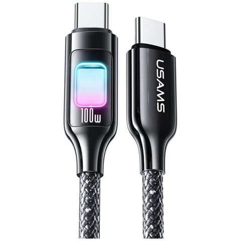 ⁨Kabel USAMS TC Series SJ750 100W USB-C   do USB-C 1,2 m tarnish⁩ w sklepie Wasserman.eu