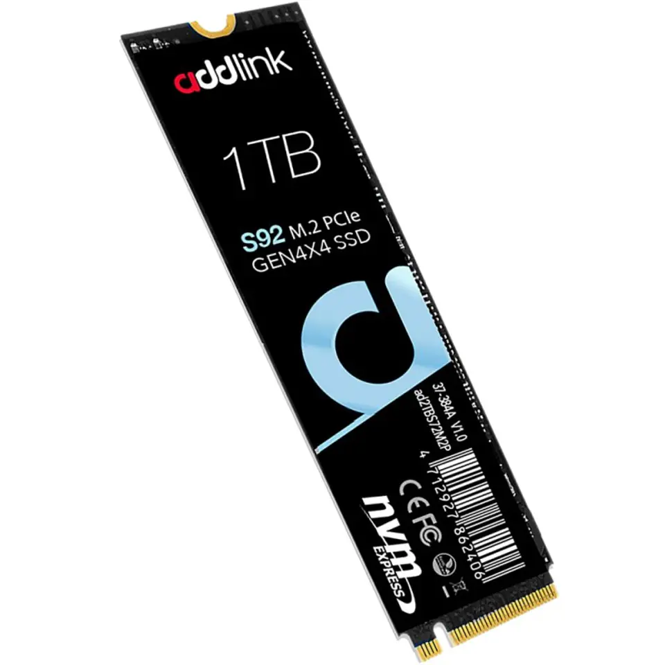 ADDLINK dysk SSD 1TB M.2 2280 PCIe GEN4X4 NVMe QLC at Wasserman.eu