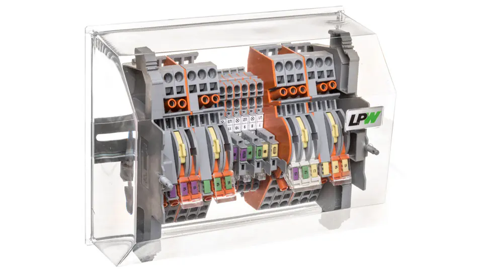 ⁨Listwa pomiarowa LPW 19-torowa 60V AC równoległa 847-356/060-1000⁩ w sklepie Wasserman.eu