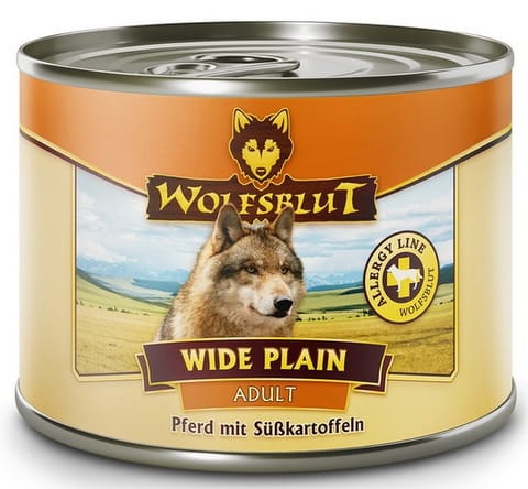 ⁨Wolfsblut Dog Wide Plain - konina i bataty puszka 200g⁩ w sklepie Wasserman.eu