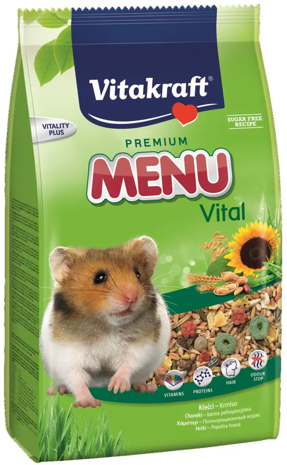 ⁨VITAKRAFT MENU karma dla chomika karłowatego 400g⁩ w sklepie Wasserman.eu