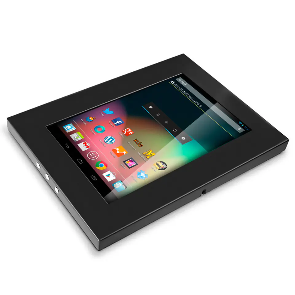 Maclean MC-610 Advertising Holder for Tablet, Metal Case with Lock, Wall Mount, Tab 1 2 3 10.1, MC-610 at Wasserman.eu