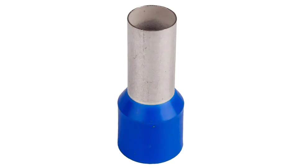 ⁨Insulated bootlace ferrule HI 50/20 DIN blue E08KH-02010109401 /50pcs/⁩ at Wasserman.eu