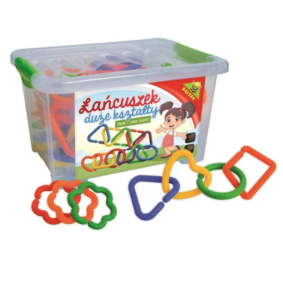 ⁨CHAIN LARGE SHAPES EDUCATIONAL TOY⁩ at Wasserman.eu