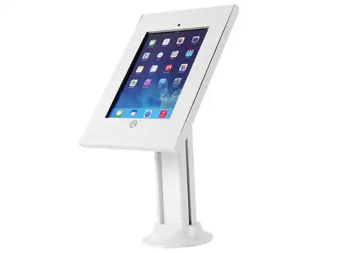 ⁨Rack holder for advertising tablet desktop with the lock, MC-677 iPad 2/3/4/Air/Air2⁩ at Wasserman.eu