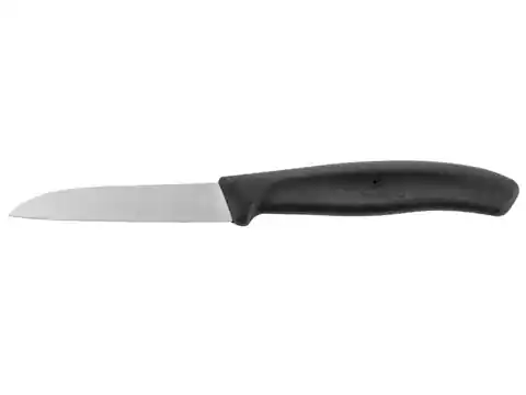 ⁨Nóż kuchenny gładki Victorinox 8cm czarny⁩ w sklepie Wasserman.eu
