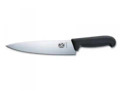 ⁨Nóż kuchenny z szer ostrzem Victorinox Fibrox 22cm⁩ w sklepie Wasserman.eu