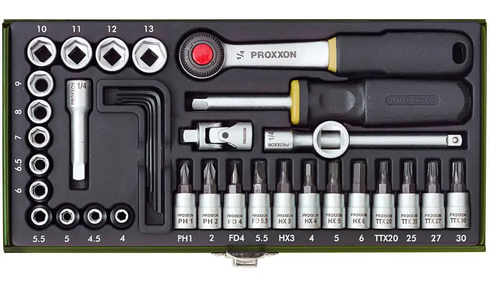 ⁨MECHANIC KIT 36 PARTS PROXXON⁩ at Wasserman.eu