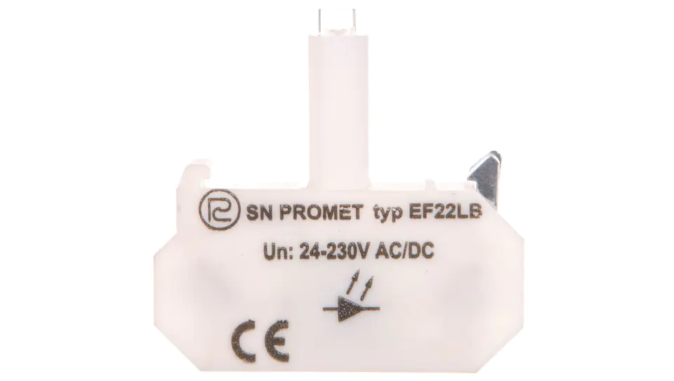 Blok podświetlający LED uniwersalny EF22LB błyskający bezbarwny 24-230V AC/DC W0-Ł EF22LB B w sklepie Wasserman.eu