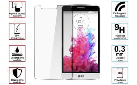 ⁨H9 Tempered Glass for LG G3 S Beat⁩ at Wasserman.eu