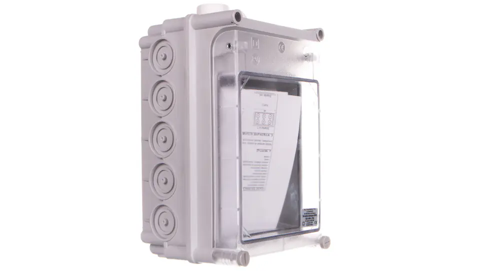 ⁨Protection box with hinged cover SWKI 63A 400V 9232-000⁩ at Wasserman.eu