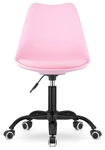 ⁨Krzesło obrotowe MONZA OFFICE PINK PU SMOKE⁩ w sklepie Wasserman.eu