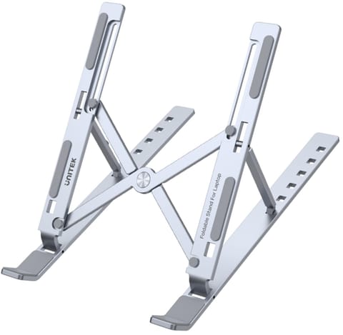 ⁨Unitek Podstawka pod laptopa, składana, aluminium⁩ w sklepie Wasserman.eu