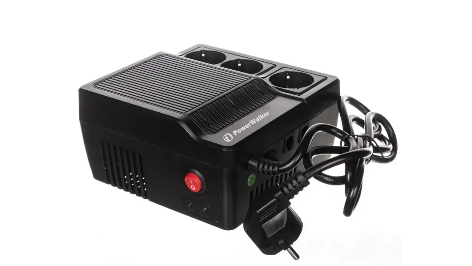 ⁨Voltage regulator AVR POWERWALKER 220/230/240V 1000VA 3xSHUKO OUT AVR1000⁩ at Wasserman.eu