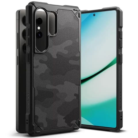 ⁨Etui do Samsung Galaxy S25 Ultra Camo Black Ringke Rugged Gear⁩ w sklepie Wasserman.eu