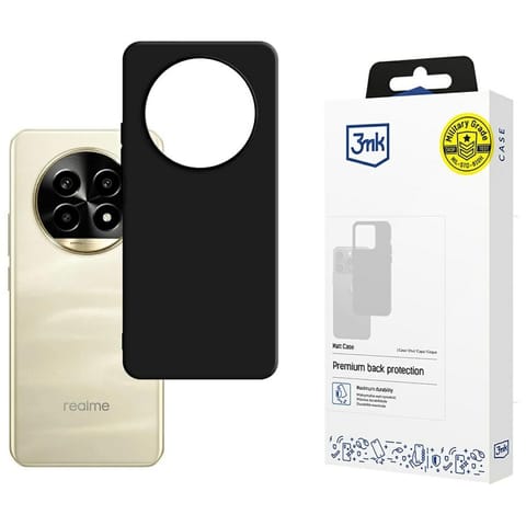 ⁨Etui 3MK Matt Case do Realme 13 Pro+     5G/Realme 13 Pro 5G czarny⁩ w sklepie Wasserman.eu