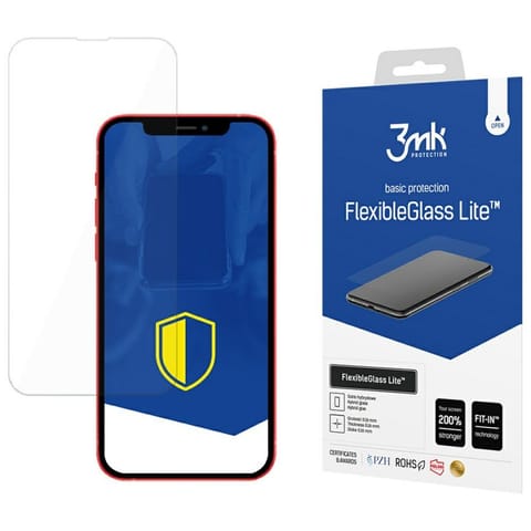 ⁨Szkło hybrydowe 3MK FlexibleGlass Lite   do iPhone 13⁩ w sklepie Wasserman.eu