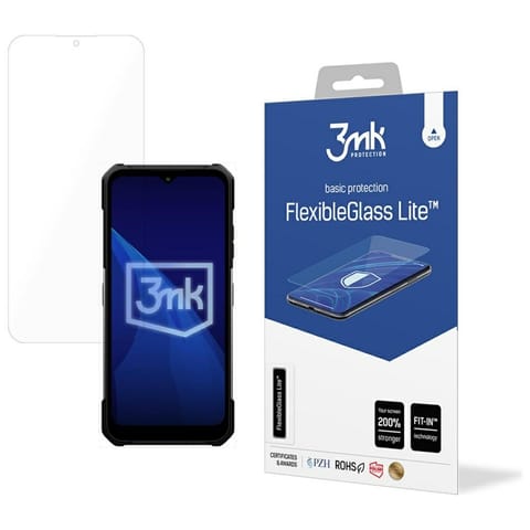 ⁨Szkło hybrydowe 3MK FlexibleGlass Lite   do MyPhone Hammer Construction 2 5G⁩ w sklepie Wasserman.eu