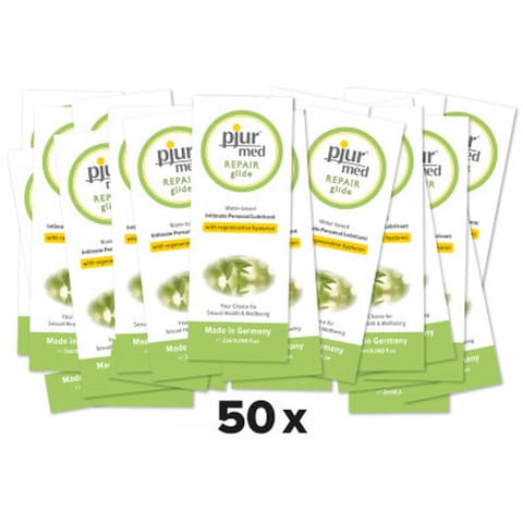 ⁨Lubrykant regenerujący na bazie wody med Repair 2ml ml Pjur x 50 szt⁩ w sklepie Wasserman.eu