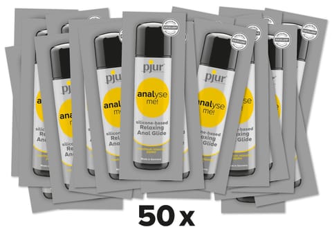 Lubrykant analny na bazie silikonu Analysme! 1,5ml x 50 szt. Pjur w sklepie Wasserman.eu