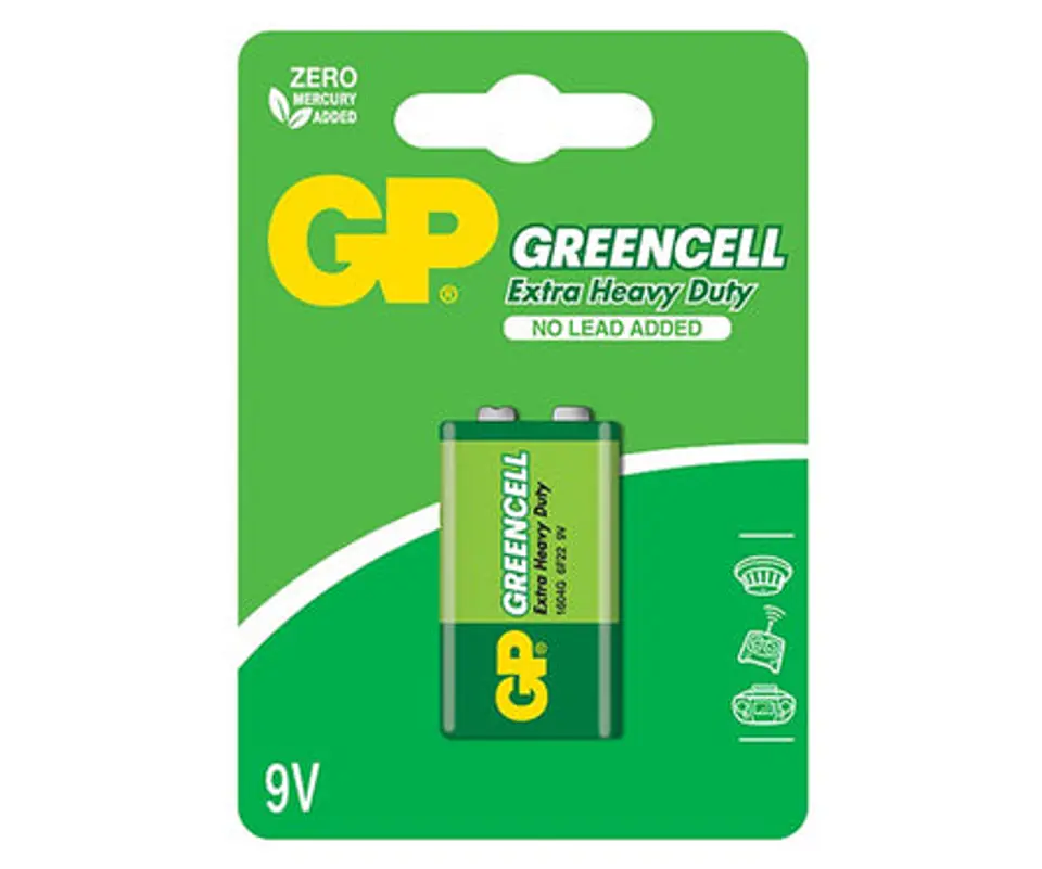 ⁨BATERIA GREENCELL 9.0V 1604G⁩ w sklepie Wasserman.eu