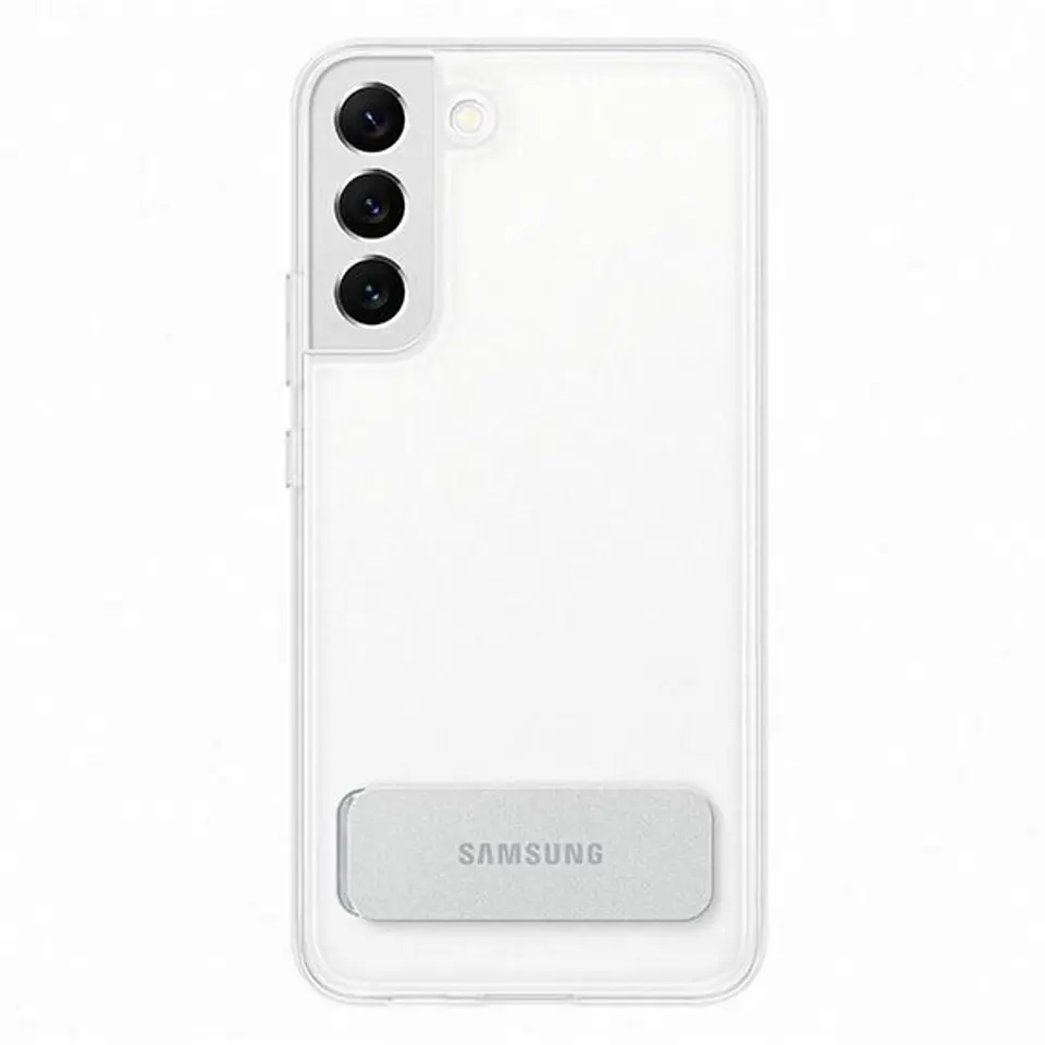 ⁨Samsung Case EF-JS906CT S22+ S906 Transparent Clear Standing Cover⁩ at Wasserman.eu