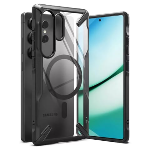⁨Etui do Samsung Galaxy S25 Ultra Ringke Fusion X Magnetic MagSafe Black⁩ w sklepie Wasserman.eu
