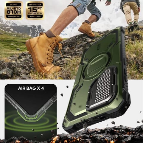 ⁨Etui do Samsung Galaxy S25 Ultra Supcase i-Blason ArmorBox Mag MagSafe Guldan⁩ w sklepie Wasserman.eu