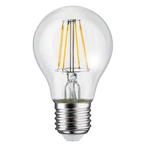 ⁨Maclean Birne, LED Glühlampe E27, 4W, 230V, WW warmweiß 3000K, 470lm, Retro Edison dekorativ A60, MCE266⁩ im Wasserman.eu