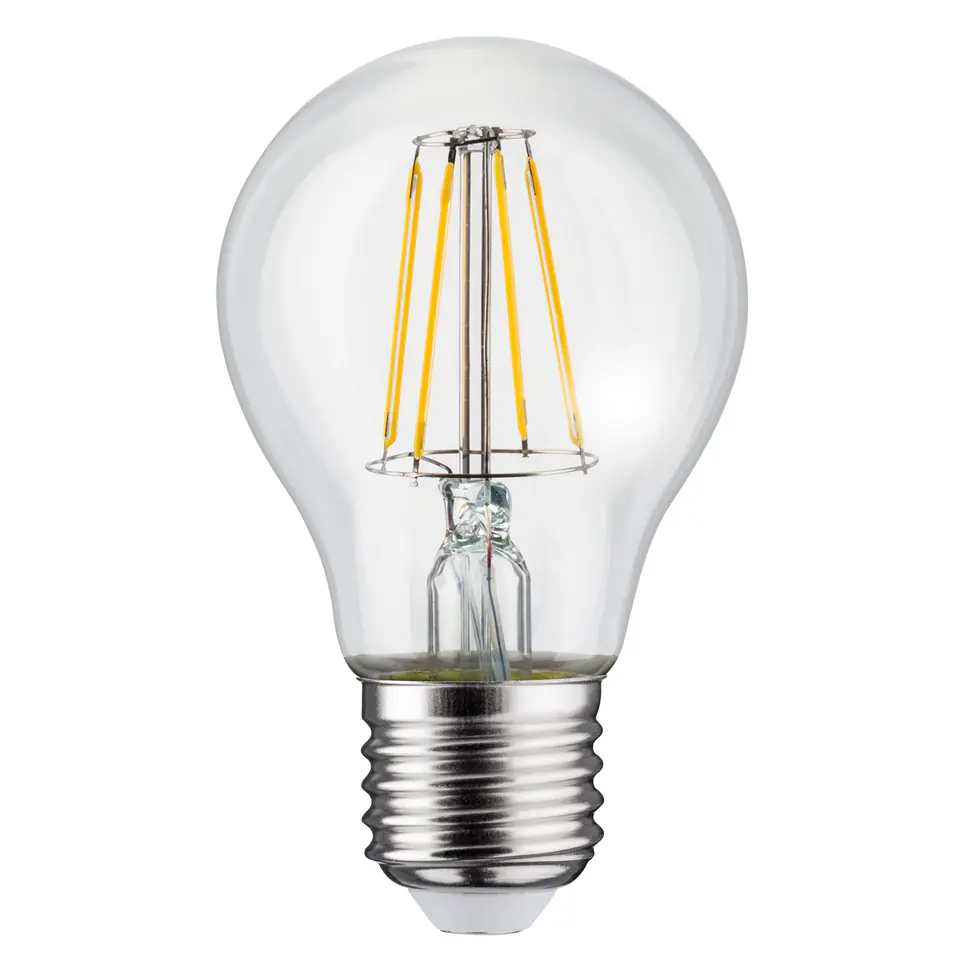 ⁨Maclean Bulb, Filament LED E27, 4W, 230V, WW Warm White 3000K, 400lm, Retro Decorative Edison A60, MCE266⁩ at Wasserman.eu