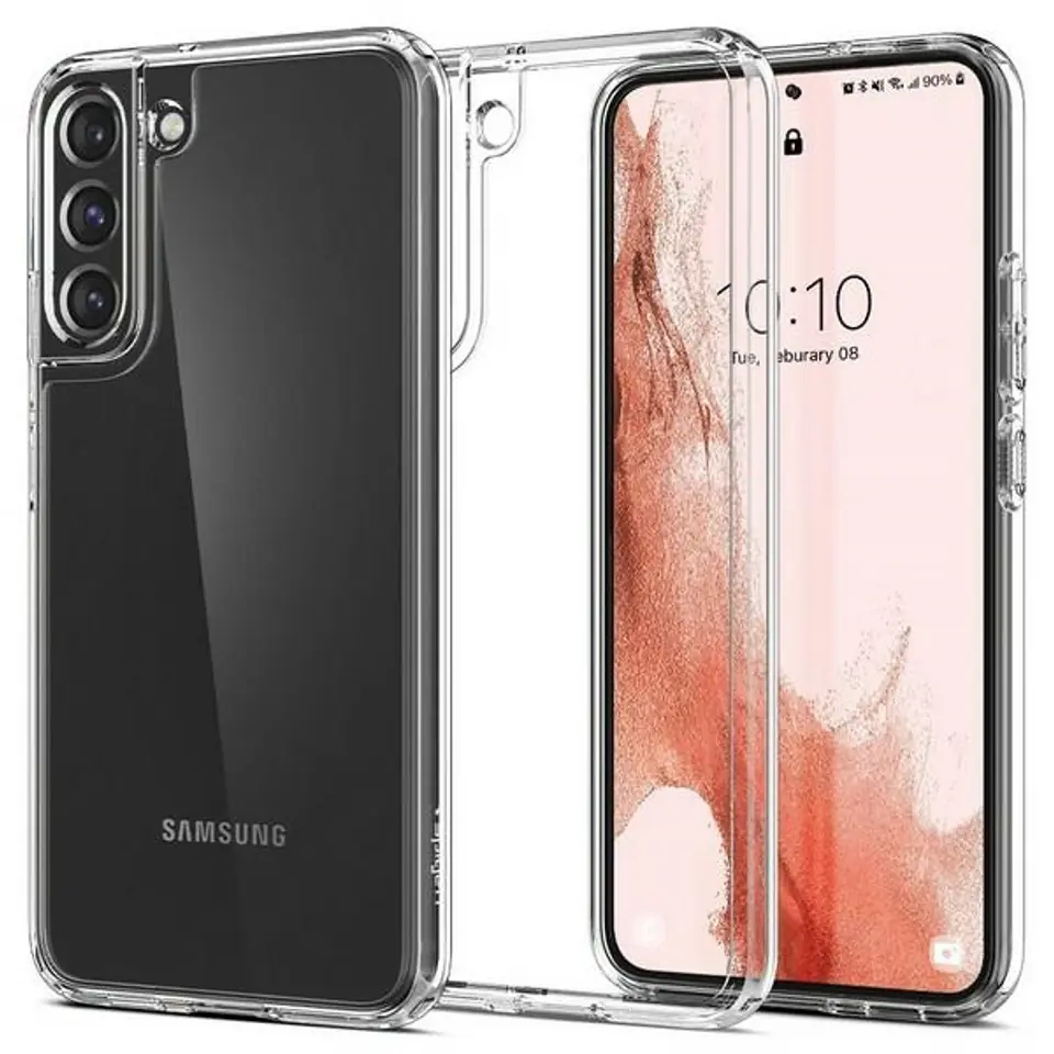 ⁨Spigen Ultra Hybrid Samsung S901 S22 Crystal Clear ACS03988⁩ at Wasserman.eu