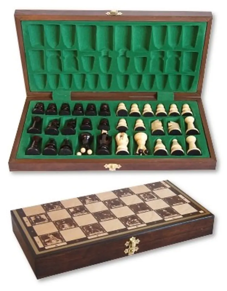 ⁨WOODEN CHESS ROYAL 35 cm⁩ at Wasserman.eu