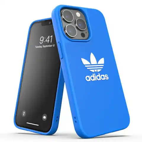 ⁨Adidas OR Moulded Case BASIC iPhone 13 Pro / 13 6,1" blue/blue 47097⁩ at Wasserman.eu